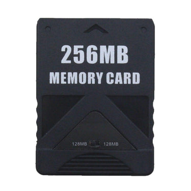 128MB or 256MB Memory Card for Sony PlayStation 2: Ideal for large game saves from NSE Imports #1.
